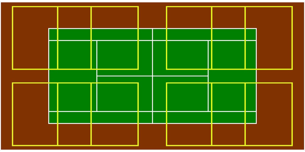 layout pickleball